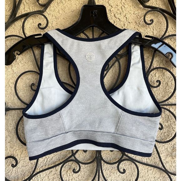 Tory Burch Sports Bra - Size Small - Gray - Picture 4 of 6